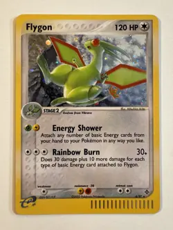 Pokemon TCG - Flygon 4/97 EX Dragon Holo Rare E Reader Series 2003 - Image 1