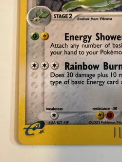 Pokemon TCG - Flygon 4/97 EX Dragon Holo Rare E Reader Series 2003 - Image 5