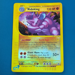 Pokemon TCG Nidoking 024/147 Aquapolis Reverse Holo Rare English 110 HP - Image 1