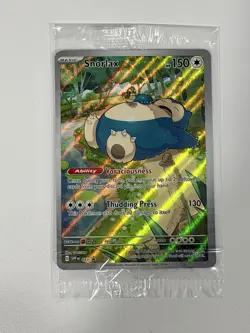 Sealed Snorlax SVP 051 Black Star Promo - 151 Scarlet & Violet NM Pokemon TCG - Image 1