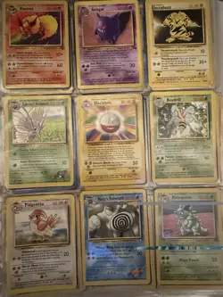 Massive Vintage 1999 Pokemon Card Job Lot - Holo Binder + Pikachu Chest Spares! - Image 2