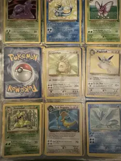 Massive Vintage 1999 Pokemon Card Job Lot - Holo Binder + Pikachu Chest Spares! - Image 5