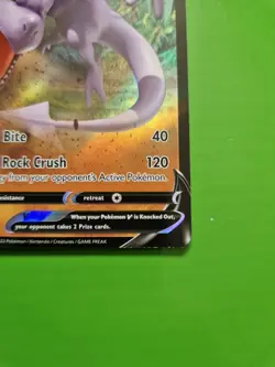 Pokemon TCG Aerodactyl v Lost Origin Holo Ultra Rare Card 092/196 - Image 4