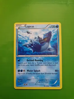 Pokemon TCG Lapras Breakpoint 28/122 Regular Uncommon LP - Image 1