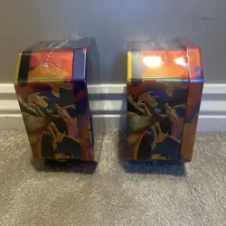 x2 Pokemon TCG: Mega Charizard ex X and Y Tin ✅ New & Sealed - Image 5