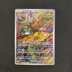 Pokemon TCG Brute Bonnet Paradox Rift 207/182 Holo Illustration Rare - Image 1
