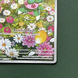 Pokemon TCG Fomantis 085/084 Illustration Rare IR PBL EN Pitch Black NM V2 - Image 4