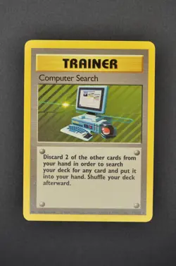 Computer Search 71/102 Base Set 1999 Rare - NM English Pokemon Card - Image 1