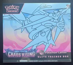 Pokemon Center Chaos Rising Elite Trainer Box Brand New And Sealed - Image 1