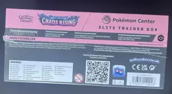 Pokemon Center Chaos Rising Elite Trainer Box Brand New And Sealed - Image 3