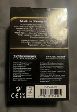 Pokemon Center Chaos Rising Elite Trainer Box Brand New And Sealed - Image 4