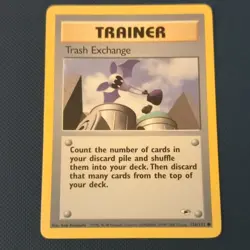 Pokemon TCG Gym Heroes Trash Exchange 126/132 Pokemon Card - Image 1