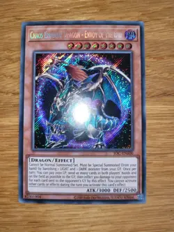 Chaos Emperor Dragon Envoy of the End IOC-EN000 25th English Yugioh Secret Rare - Image 1