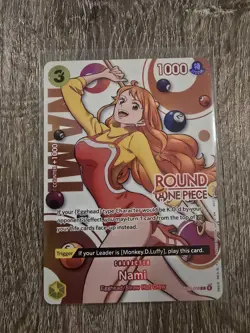 Nami ST129-008 ROUND 1 x ONE PIECE Card Promo ENGLISH 2026 NM - Image 1