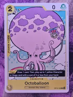 Octoballoon OP15-106 Common Adventure on Kami's Island One Piece Near Mint - Image 1