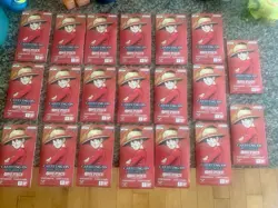 One Piece OP13 Carrying on His Will Sleeved Booster Sealed Pack Lot x (20) - Image 1