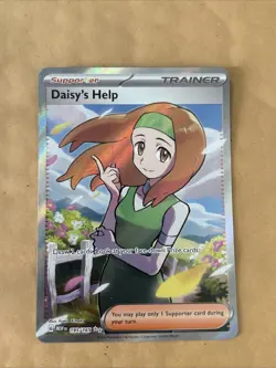 Daisy’s Help 195/165 Ultra Rare NM Scarlet & Violet - 151 Pokemon Trainer Card - Image 1