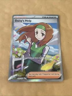 Daisy’s Help 195/165 Ultra Rare NM Scarlet & Violet - 151 Pokemon Trainer Card - Image 3