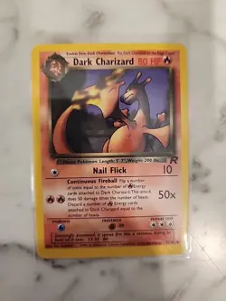 Pokemon Card - Dark Charizard 80 HP Rare Holo Team Rocket - Image 1