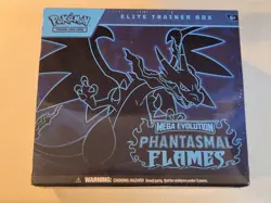 Pokemon Mega Phantasmal Flames Elite Trainer Box ETB New Factory Sealed Card TCG - Image 1