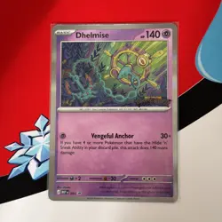 Dhelmise 084 MEP Pitch Black Stamped Prerelease Promo Pokemon Card EN NM - Image 1