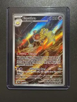 Pokemon Card Espathra 197/182 Paradox Rift Illustration Rare NM - Image 1