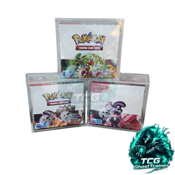 Pokemon Magnetic Booster Box Acrylic Case! Pokemon Card Protective Display! - Image 1