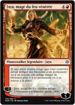 mtg magic Jaya, Venerated Firemage FRENCH vf fr mage du feu veneree - Image 1