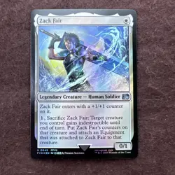 Zack Fair #45 (Foil) (NM) Final Fantasy FIN Magic MTG - Image 1