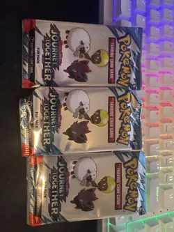 Pokemon TCG Journey Together 3 Card Fun Packs (x3) - Image 1
