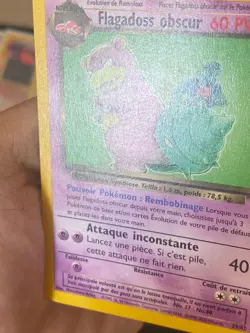 CARTE POKEMON FLAGADOSS OBSCUR 29/82 FR RARE WIZARDS TEAM ROCKET - TBE/EXC - Image 2
