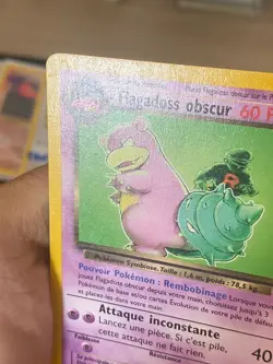 CARTE POKEMON FLAGADOSS OBSCUR 29/82 FR RARE WIZARDS TEAM ROCKET - TBE/EXC - Image 3