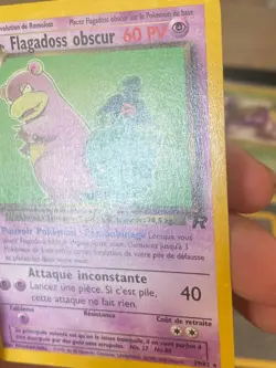 CARTE POKEMON FLAGADOSS OBSCUR 29/82 FR RARE WIZARDS TEAM ROCKET - TBE/EXC - Image 4