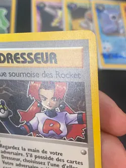 CARTE POKEMON ATTAQUE SOURNOISE DES ROCKET 72/82 FR RARE TEAM ROCKET - TBE/EXC - Image 4