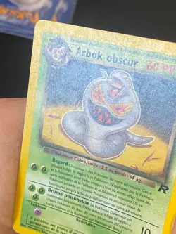CARTE POKEMON ARBOK OBSCUR 19/82 FR RARE WIZARDS TEAM ROCKET - TBE/EXC - Image 2