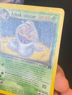 CARTE POKEMON ARBOK OBSCUR 19/82 FR RARE WIZARDS TEAM ROCKET - TBE/EXC - Image 3
