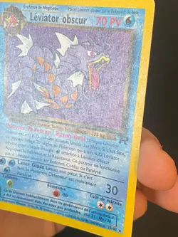 CARTE POKEMON LEVIATOR OBSCUR 25/82 FR RARE WIZARDS TEAM ROCKET - TBE+ - Image 3