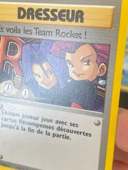 CARTE POKEMON ET VOILA LES TEAM ROCKET ! 71/82 FR RARE TEAM ROCKET - EXC/NM - Image 2