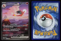 Charizard ex 199/165 151 MEW Special Illustration Rare Holo Pokemon LP - Image 3