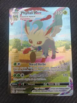 Phyllali Vmax 205/203 Carte Pokemon Fr Evolution Celeste NM+ - Image 3