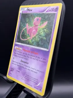 Pokemon TCG - Mew 29/124 Holo Rare - XY Fates Collide - NM - Image 2