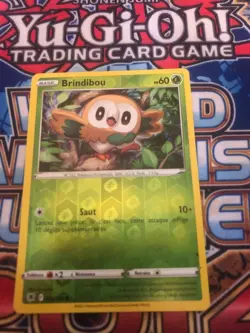 Brindibou reverse holo neuve carte francaise pokemon 60 PV 2022 019/189 astres r - Image 1