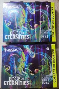 Magic The Gathering Edge Of Eternities Collector Omega Booster Box SET OF 2 - Image 1
