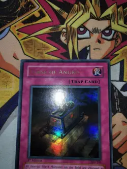 Curse of Anubis ast-105 *SHALLOW NAME PRINT* 1st Edition (VLP) Ultra Yu-Gi-Oh! - Image 2