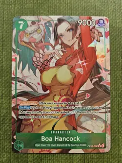 Bandai One Piece Card Game Boa Hancock OP16-032 Special Alt Full Art Foil 9000 - Image 1