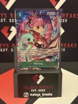 OP12-034 Perona SR Alt Art Legacy of the Master One Piece TCG English Card - Image 3