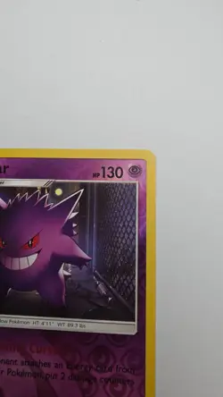 Gengar 38/111 2017 Pokemon Card - Reverse Holo - Crimson Invasion - Image 3