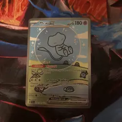 Nintendo Pokemon TCG bubble Mew ex 232/091 Paldean Fates Holo Full Art English24 - Image 3