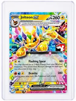 Jolteon ex 030/131 Play! Prize Pack Series 7 Prismatic Evolutions Near Mint - Image 1