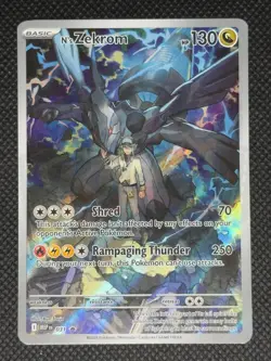 Pokemon TCG N's Zekrom MEP 031 Black Star Promo Holo NM - Acended Heroes ETB - Image 2
